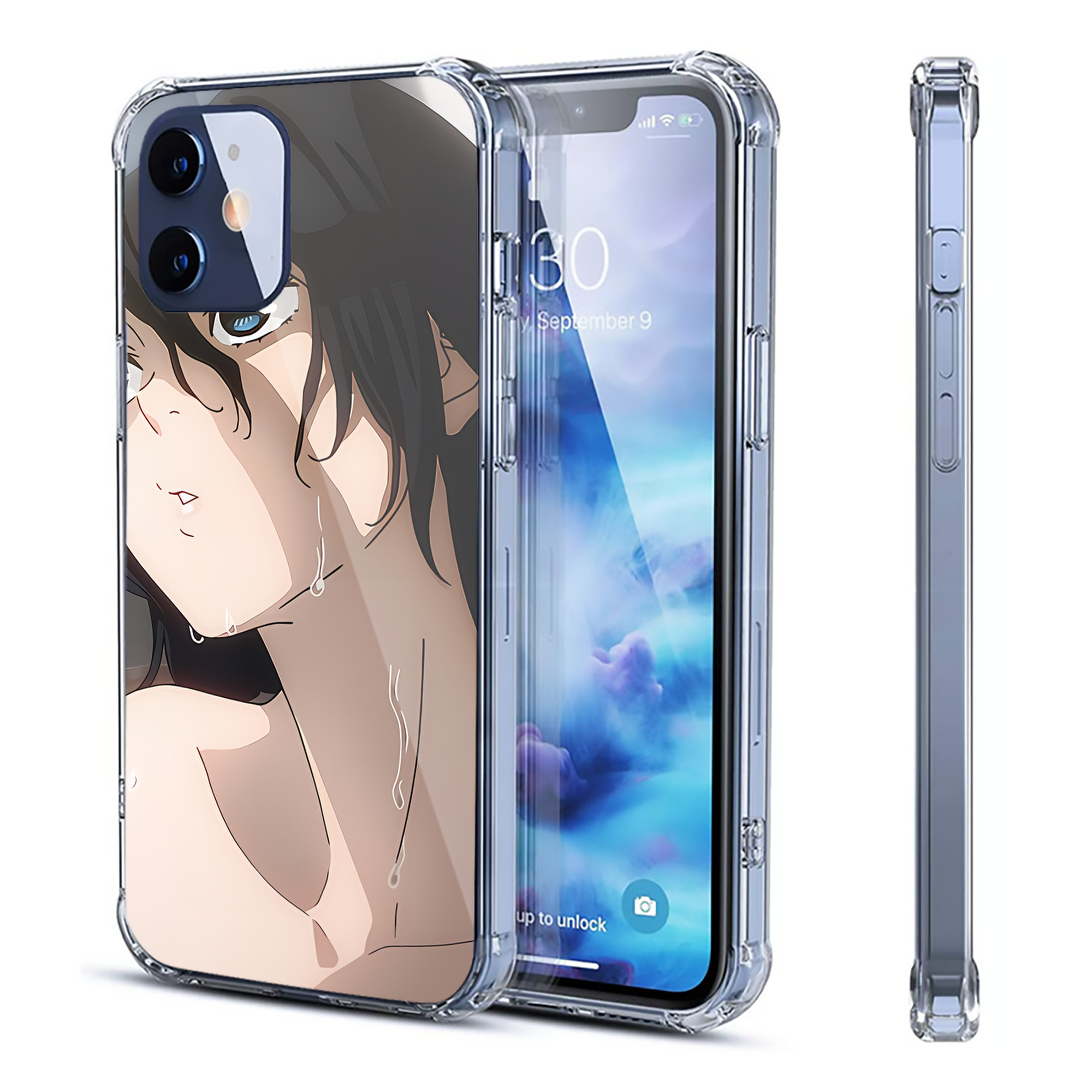 （画像用） SPY×FAMILY间谍家家酒 【iPhone 12シリーズ対応】透明スマホケース（クリアソフトケース）